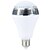 preiswerte Intelligente LED-Glühbirnen-1pc Smart RGB Bulb Bluetooth 4.0 Audio Speakers Lamp Dimmable E27 LED Wireless Music Bulb Light Color Changing via WiFi App Control