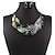 זול סטים של תכשיטים-1set סט תכשיטים שרשרת / עגילים For בגדי ריקוד נשים מפלגה חתונה קזו&#039;אל סגסוגת כסף / יומי