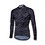 abordables Ropa de ciclismo para mujer-Fastcute Hombre Manga Larga Maillot de Ciclismo Invierno Vellón Blanco Negro Bicicleta Top Ciclismo de Montaña Ciclismo de Pista Mantiene abrigado Resistente al Viento Deportes Ropa / Elástico