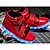 cheap Kids&#039; Light Up Shoes-Boys USB Charging  LED / Comfort / LED Shoes PU Sneakers Little Kids(4-7ys) / Big Kids(7years +) Walking Shoes Lace-up Black / White / Red Spring / Rubber