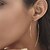 billige Mode Øreringe-Ørering dingle øreringe Erklæring Damer minimalistisk stil Mode Øreringe Smykker Guld / Sort / Sølv Til Bryllup Fest Daglig Afslappet