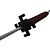 billige Anime Cosplay Swords-Våben / Sværd Inspireret af Cosplay Cosplay Anime Cosplay Tilbehør Sværd / Våben Træ Herre