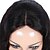 billige Lace-parykker af menneskehår-Menneskehår Lace Paryk Krop Bølge U-formet hætte 100 % håndbundet Afro-amerikansk paryk Natural Hairline 130% Massefylde Sort Kort Medium