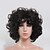 preiswerte Synthetische Perücken mit Spitze-Synthetische Perücken Wellen Kardashian Wellen Shaggy Haarschnitt Perücke Kurz Schwarz Synthetische Haare 14 Zoll Damen Schwarz