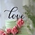 Недорогие Фигурки для торта-Украшения для торта Классика Сердца Акрил Свадьба с Цветы 1 pcs Подарочная коробка