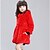 cheap Outerwear-Girls&#039; Jacket &amp; Coat Long Sleeve Solid Colored Dresswear Cotton Polyester Daily Kids 3D Printed Graphic