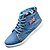 voordelige Herensneakers-Heren Comfort schoenen Weefsel Lente / Herfst Sneakers Anti-slip Blauw / Lichtblauw / Veters