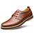 abordables Zapatos Oxford de hombre-Hombre Oxfords Zapatos formales Los zapatos de cuero Zapatos Confort Casual Boda Oficina y carrera Paseo Cuero Negro Marrón Primavera / EU40