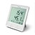 voordelige Thermometers-Herzog Draadloos Others Intelligent temperature and humidity table Ivoor