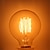 billige Glødelamper-chirstmas 4 stk g80 glødelamper vintage edison lys pærer 40w e26 e27 dekorative varm hvide 2300k retro dæmpbare antik bistro lysekrone pendel 220-240v