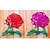 cheap 3D Puzzles-Roses 3D Puzzle Wooden Puzzle Crystal Puzzle Wooden Model ABS Kid&#039;s Adults&#039; Toy Gift