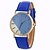 voordelige Trendy Horloge-Dames Modieus horloge / Dress horloge / Polshorloge / PU Band Informeel Zwart / Wit / Blauw / Een jaar / SODA AG4