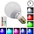 preiswerte Leuchtbirnen-1pc 10 W Smart LED Glühlampen 800 lm E26 / E27 G95 1 LED-Perlen Integriertes LED Abblendbar Ferngesteuert Dekorativ RGBWW 85-265 V / 1 Stück / RoHs