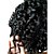 baratos Perucas de cabelo humano-Cabelo Humano Renda Integral Sem Cola Frente de Malha Peruca estilo Cabelo Indiano Encaracolado Natureza negra Peruca 130% 150% Densidade do Cabelo 10-26 polegada Riscas Naturais Peruca Afro