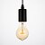 halpa Hehkulamput-BriLight 1kpl 40 W E26 / E27 A60(A19) Lämmin valkoinen 2300 k Retro / Himmennettävissä / Koristeltu Himmennetty Vintage Edison-hehkulamppu 220-240 V