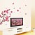 preiswerte Dekorative Wandaufkleber-Blumen-&amp;amp; Pflanzen Wandaufkleber Wohnzimmer, vorgeklebte PVC Home Decoration Wandtattoo 45 * 60cm