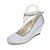 Χαμηλού Κόστους Παπούτσια Γάμου-Γυναικεία Παπούτσια Μετάξι Άνοιξη Καλοκαίρι Παπούτσια club Φωτιζόμενα παπούτσια Τακούνια Τακούνι Σφήνα Τεχνητό διαμάντι για Γάμου Πάρτι &amp;