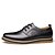 abordables Zapatos Oxford de hombre-Hombre Oxfords Zapatos formales Los zapatos de cuero Zapatos Confort Casual Boda Oficina y carrera Paseo Cuero Negro Marrón Primavera / EU40