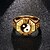 Χαμηλού Κόστους Ανδρικά Δαχτυλίδια-Band Ring Χρυσαφί Ανοξείδωτο Ατσάλι Εξατομικευόμενο Πανκ Μοντέρνα 7 8 9 10 11 / Ανδρικά