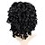 economico Parrucche trendy sintetiche-Parrucche sintetiche Riccio Afro Riccio Afro Parrucca Corto Nero Capelli sintetici Per donna Nero