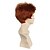 cheap Synthetic Trendy Wigs-Synthetic Wig Curly Curly Wig Short Brown Synthetic Hair Women&#039;s Red