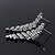 お買い得  ジュエリーセット-Women&#039;s Necklace / Earrings Fashion Earrings Jewelry Silver For Wedding