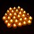 cheap Décor &amp; Night Lights-1pc 1 W LED Candle Lights 1 LED Beads Dip LED Decorative 3D Firework Warm White 3 V