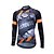 voordelige Damesfietskleding-Fastcute Heren Lange mouw Wielrenshirt - Zwart Fietsen Shirt Kleding Bovenlichaam Ademend Achterzak Zweetafvoerend Sport Coolmax® Lycra Kleding / Rekbaar