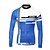 cheap Men&#039;s Clothing Sets-TASDAN Men&#039;s Long Sleeve Cycling Jersey with Tights Winter Nylon Elastane Polyester Black Stripes Bike Pants / Trousers Jersey Tights Breathable 3D Pad Quick Dry Reflective Strips Back Pocket Sports