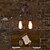 cheap Wall Sconces-Rustic / Lodge / Vintage / Retro Wall Lamps &amp; Sconces Metal Wall Light 110-120V / 220-240V 60 W / E26 / E27