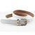 abordables Cinturones de mujer-Mujer Cinturón Slim Fin de semana Cinturón Color sólido / Poliuretano / Legierung