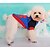 billige Hundetøj-Kat Hund Bluser Sweatshirt Vinter Hundetøj Gul Rød Blå Kostume Polarfleece Bomuld Farveblok Bogstav &amp; Nummer Sport Mode XS S M L XL