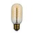 olcso Hagyományos izzók-BriLight 1db 40 W E26 / E27 T45 Meleg fehér 2300 k Retro / Dekoratív Izzólámpa Vintage Edison izzó 220-240 V