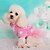 cheap Dog Clothes-Cat Dog Hoodie Dress Polka Dot Fashion Dog Clothes Blue Pink Rose Costume Corduroy XS S M L XL