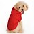 cheap Dog Clothes-Cat Dog Hoodie Puppy Clothes Solid Colored Casual / Daily Sports Winter Dog Clothes Puppy Clothes Dog Outfits Black Red Orange Costume for Girl and Boy Dog Cotton XS S M L XL XXL