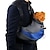 tanie Niezbędniki podróżne dla psów-Kot Psy Plecak podróżny Carrier Bag Plecak przedni Torby listonoszki i sling Torba na ramię z paskiem Przenośny Oddychający Solidne kolory Tkanina Żółty Czerwony Niebieski