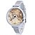voordelige Trendy Horloge-Dames Kinderen Modieus horloge Kwarts / Roestvrij staal Band Luipaard  World Map Patroon Goud Zilver
