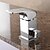 billige Badekarsarmaturer-Badekarshaner - Moderne Krom Romersk Kar Keramik Ventil Bath Shower Mixer Taps / Messing / Enkelt håndtag tre huller