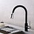 cheap Kitchen Faucets-Kitchen faucet - Single Handle One Hole Chrome Pull-out / ­Pull-down Deck Mounted Contemporary