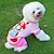cheap Dog Clothes-Cute Cartoon Pattern Jumpsuits for Pets Dogs (Assorted Sizes and Colours)