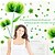 cheap Wall Stickers-Botanical Romance Still Life Wall Stickers Plane Wall Stickers 3D Wall Stickers Decorative Wall Stickers,Vinyl Home Decoration Wall Decal