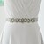 cheap Party Sashes-Satin Wedding Party / Evening Dailywear Sash With Rhinestone Crystal Beading Pearl Women&#039;s Sashes