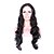 お買い得  人間の髪の毛のかつら-人毛 フロントレース かつら ウェーブ 130％ 密度 100%手作業縫い付け ブラックアメリカン風ウィッグ ナチュラルヘアライン ショート ミディアム ロング 女性用 人毛レースウィッグ