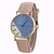 voordelige Trendy Horloge-Dames Modieus horloge / Dress horloge / Polshorloge / PU Band Informeel Zwart / Wit / Blauw / Een jaar / SODA AG4