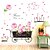 voordelige Muurstickers-Botanisch / Romantiek / Stilleven Wall Stickers Vliegtuig Muurstickers / 3D Muurstickers Decoratieve Muurstickers,PVC Materiaal