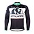 baratos Roupa de Ciclismo Feminino-ILPALADINO Homens Manga Longa Camisa para Ciclismo Inverno Verão Poliéster Moto Camisa / Roupas Para Esporte Blusas Ciclismo de Montanha Ciclismo de Estrada Resistente Raios Ultravioleta Secagem