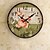 cheap Rustic Wall Clocks-1PC Original Retro Room Parlor Classroom Noiseless Wall Clock