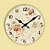 cheap Rustic Wall Clocks-1PC Contemporary Sitting Room Wall Clock Modern Mute  Quartz Clocks And Watches(Pattern is Random)