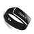 abordables Traqueurs, bracelets d&#039;activités connectés-1 Bracelet à puce iOS / Android / iPhone Etanche / Ecran Tactile / Sportif Capteur de doigt Silicone Noir / Longue Veille / Bluetooth 4.0 / Caméra / Fonction réveille / Pédomètres