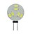 billiga LED-bi-pinlampor-10pcs 1.5 W LED-lampor med G-sockel 150-200 lm G4 T 6 LED-pärlor SMD 5730 Dekorativ Varmvit Kallvit 12 V / 10 st / RoHs